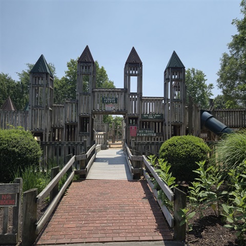 Entrance to Picadilly Castle June 2025