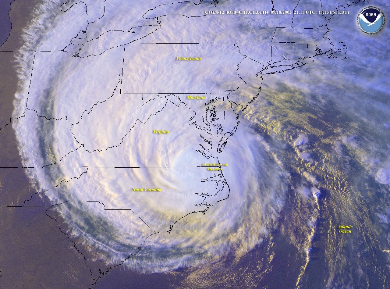 hurricane isabel